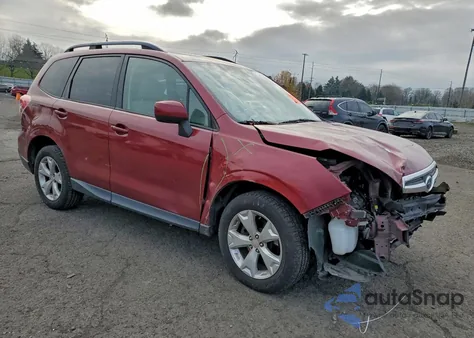 2015 Subaru Forester 2.5I Premium из США, поврежденный, VIN JF2SJAGC9FH829009